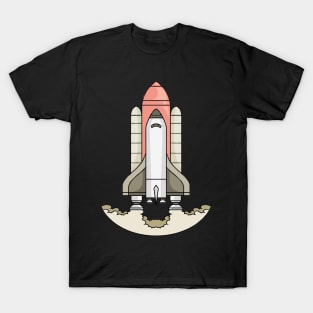 Rocketship Rocket Space Shuttle Rockets T-Shirt